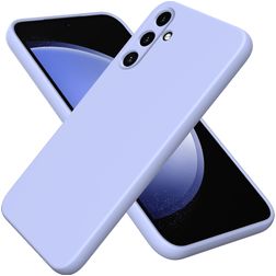 Mobigear Colors Coque Samsung Galaxy A55 Coque arrière en Silicone - Violet