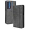 Mobigear Sensation Housse Motorola Edge (2021) Etui Porte-Monnaie - Noir