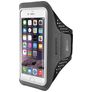Mobiparts Comfort Fit Brassard Téléphone iPhone 8 Brassard Coque de Sport en Neoprène - Noir