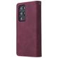 Mobigear Zipper Housse Huawei P40 Pro Etui Porte-Monnaie - Rouge