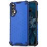 Mobigear Honeycomb Coque Huawei Nova 5T Coque arrière Rigide Anti-Chocs - Bleu