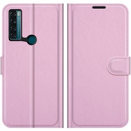 Mobigear Classic Housse TCL 20 SE Etui Porte-Monnaie - Rose