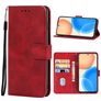 Mobigear Wallet Housse HONOR X8 Etui Porte-Monnaie - Rouge