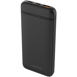 Mobilize - Batterie externe Triple USB / USB-C 10.000 mAh Power Delivery 20W - Noir