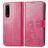 Mobigear clover Sony Xperia 5 IV Étui Portefeuille - Magenta