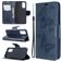 Mobigear Butterfly Housse Samsung Galaxy S20 Etui Porte-Monnaie - Bleu