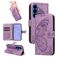 Mobigear Butterfly Housse Samsung Galaxy S26 Plus Etui Porte-Monnaie - Violet