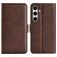 Mobigear Slim Magnet Housse Samsung Galaxy S24 FE Etui Porte-Monnaie - Marron