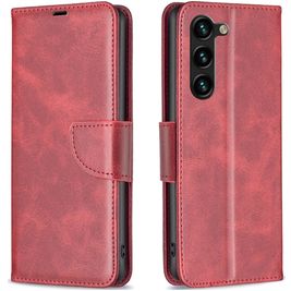 Mobigear Excellent Housse Samsung Galaxy S24 Plus Etui Porte-Monnaie - Rouge