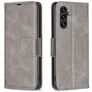 Mobigear Excellent Housse Samsung Galaxy A56 Etui Porte-Monnaie - Gris