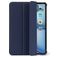Decoded Textured Slim iPad Air 13 pouces (2024) Silicone souple Étui - Navy Peony