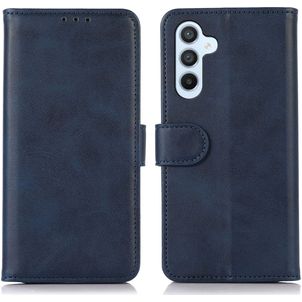 Mobigear Wallet Housse Samsung Galaxy S24 FE Etui Porte-Monnaie - Bleu