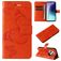Mobigear Butterfly Housse Xiaomi Redmi 14C Etui Porte-Monnaie - Orange