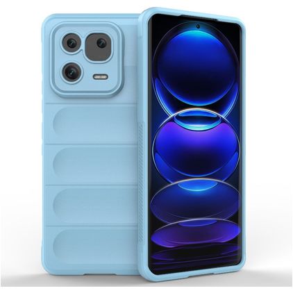 Mobigear Bumpy Coque Xiaomi 13 Pro Coque arrière en TPU Souple - Bleu