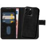 Mobilize MagSafe Gelly Wallet Housse iPhone 16 Pro Max MagSafe Etui avec Coque Détachable Porte-Monnaie - Noir