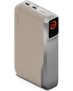 Cygnett Encore - Batterie externe Double USB / USB-C 20.000 mAh 65W - Ivory