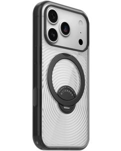 OtterBox Symmetry Stand iPhone 17 Pro MagSafe Plastique rigide Coque arrière avec béquille - Noir