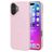 Mobiparts Slim Line iPhone 17 MagSafe Plastique rigide Coque arrière - Blush Pink
