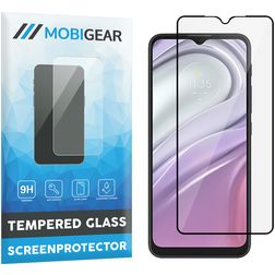 Mobigear Premium Motorola Moto G30 Verre trempé Protection d'écran - Compatible Coque - Noir