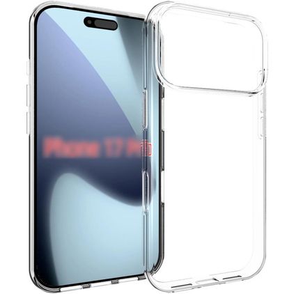 Mobigear Basics Coque Transparente iPhone 18 Pro Coque arrière en TPU Souple - Transparent