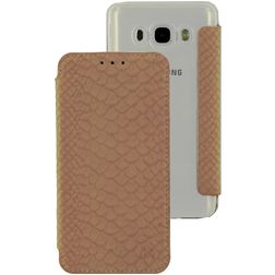 Mobilize Slim Gelly Housse Samsung Galaxy J5 (2016) Etui - Snake Creamy Rose