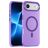 Mobigear Shockproof iPhone Air MagSafe Plastique rigide Coque arrière - Violet