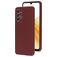 Mobiparts Samsung Galaxy A33 Silicone Coque arrière - Plum Red