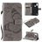 Mobigear Butterfly Housse Motorola Moto E6s (2020) Etui Porte-Monnaie - Gris
