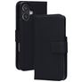 Mobiparts Wallet iPhone 17 MagSafe Cuir véritable Étui Portefeuille - Noir