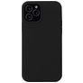 Mobigear Rubber Touch Coque iPhone 13 Pro Max Coque arrière en Silicone - Noir