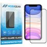 Mobigear Premium iPhone X Verre trempé Protection d'écran Anti-Glare - Compatible Coque - Noir