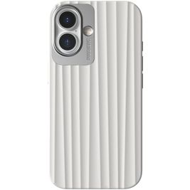 Nudient Bold Coque iPhone 16 MagSafe Coque arrière Rigide - Chalk White