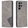 Mobigear Rhombus Slim Housse Samsung Galaxy S24 Ultra Etui - Gris