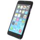 Mobilize Premium Coating Coque iPhone 6 Coque arrière en Silicone Anti-Chocs - Noir