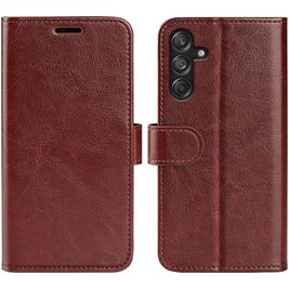 Mobigear Basic Housse Samsung Galaxy M55 Etui Porte-Monnaie - Marron