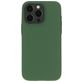 Mobiparts Coque iPhone 15 Pro Max Coque arrière en Silicone - Forest Green