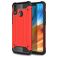 Mobigear Outdoor Coque HONOR 9X Lite Coque arrière Rigide Anti-Chocs - Rouge