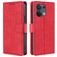 Mobigear Croco Housse OPPO Reno 8 5G Etui Porte-Monnaie - Rouge