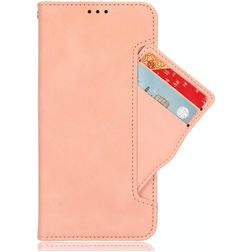 Mobigear Slide Wallet Housse OPPO Find X9 Pro Etui Porte-Monnaie - Rose