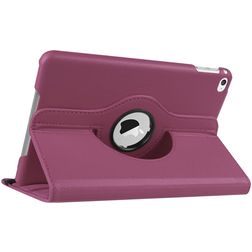 Mobigear DuoStand Coque iPad Mini 4 (2015) Etui Rotatif - Violet