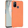 Mobigear Croco Coque OnePlus Nord N100 Coque arrière Rigide - Orange