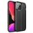 Mobigear Luxury Coque iPhone 14 Pro Coque arrière en TPU Souple - Noir