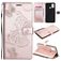 Mobigear Butterfly Housse OPPO A53 Etui Porte-Monnaie - Rose doré