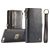 Caseme 01 Housse iPhone 6s Etui avec Coque Détachable Porte-Monnaie - Noir