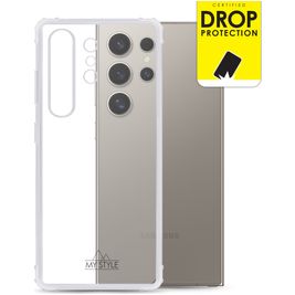 My Style Protective Flex Coque Transparente Samsung Galaxy S24 Ultra Coque arrière en TPU Souple Anti-Chocs - Transparent