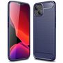 Mobigear Brushed Slim Coque iPhone 14 Plus Coque arrière en TPU Souple - Bleu
