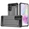 Mobigear Outdoor Coque Samsung Galaxy A35 Coque arrière Rigide Anti-Chocs - Gris