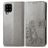 Mobigear Clover Housse Samsung Galaxy A22 5G Etui Porte-Monnaie - Gris
