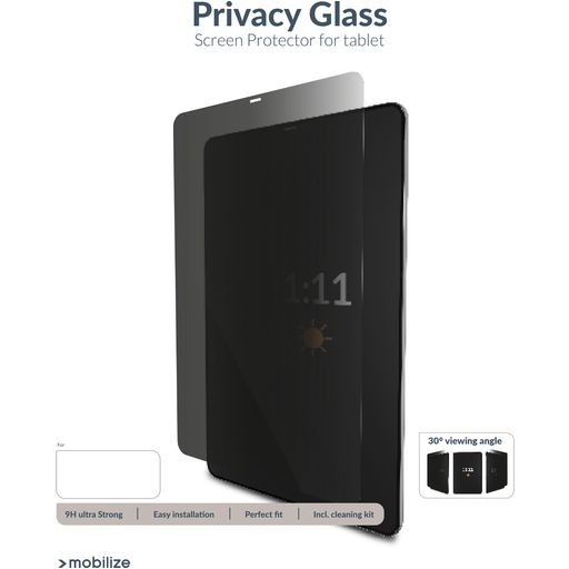 Pack 2 Protections Écran Verre Trempé ESR Pour IPad Air 11" M3/M2 (2024/2025) - Application Facile, Résistance 50kg