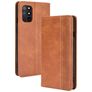 Mobigear Sensation Housse OnePlus 8T Etui Porte-Monnaie - Cognac